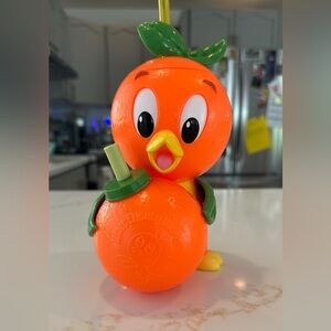 🍊 Disney Orange Bird Sipper Cup – EPCOT Flower & Garden Festival Exclusive!